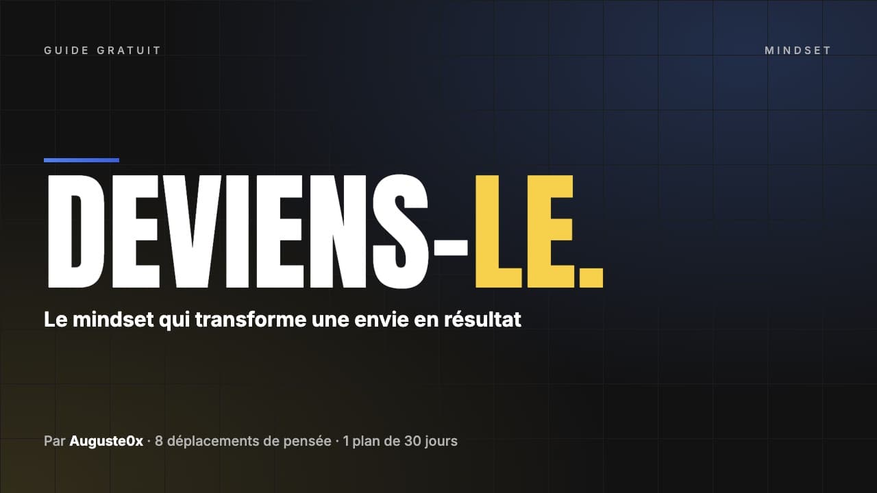 Deviens-le.